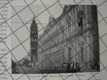AFICHE ANTIGUO ESTADO DE MICHOACAN Y ARISTEO MERCADO 1897 - Image 6