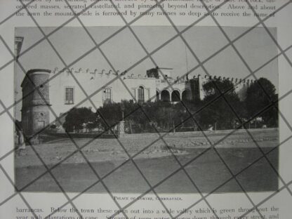 AFICHES ANTIGUOS ESTADO DE MORELOS Y MANUEL ALARCON 1897 - Image 4