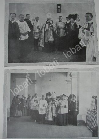 CARTEL ANTIGUO ORIGINAL DE INAUGURAN NUEVAS SALAS EN HOSPITAL BEISTEGUI 1909 / ASM