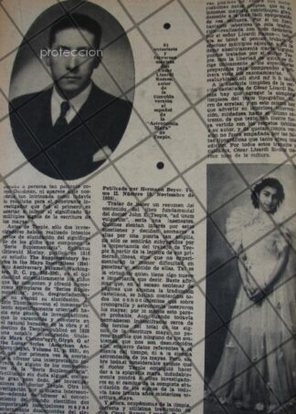 AFICHE ANTIGUO CESAR LIZARDI RAMOS Y MAS 1937