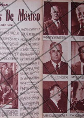 AFICHE ANTIGUO LOS HERMANOS ESCOBAR 1956 CD. JUAREZ