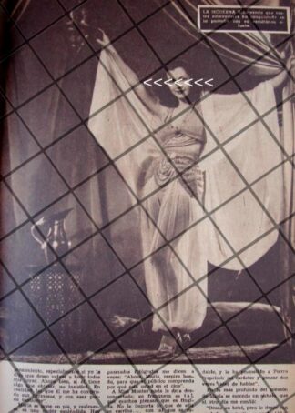 AFICHE ANTIGUO LA ACTRIZ MARIA MONTEZ 1944 3