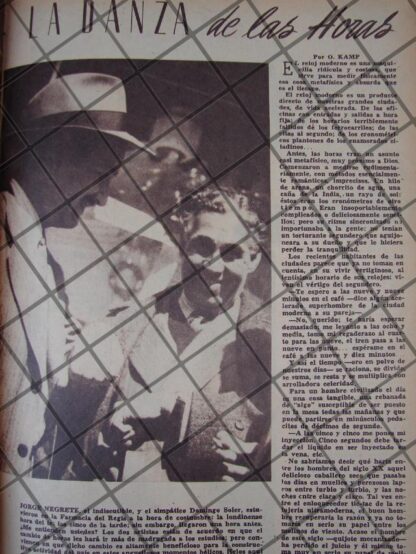 AFICHE RETRO JORGE NEGRETE Y DOMINGO SOLER EN EL REGIS 1943