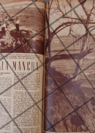 AFICHE ANTIGUO PLAYA LA MANCHA, VERACRUZ 1944