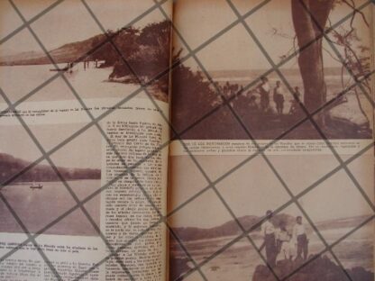 AFICHE ANTIGUO PLAYA LA MANCHA, VERACRUZ 1944 - Image 3