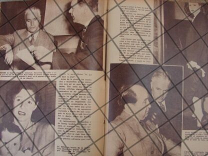 AFICHE ANTIGUO JUICIO DE CHARLES CHAPLIN POR ACOSO 1944 - Image 3
