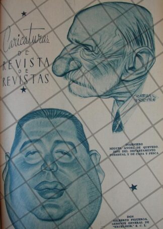 CARICATIRA ANTIGUA. 1939 MIGUEL ANGEL DE QUEVEDO ZUBIETA