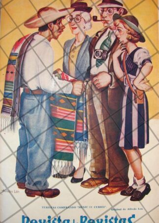 RARA PORTADA ANTIGUA 1939 DEL PINTOR. ALFREDO LEO