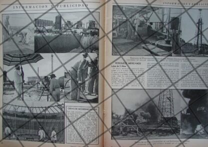 AFICHE ANTIGUO MODERNIZACION DE PEMEX 1946 - Image 2