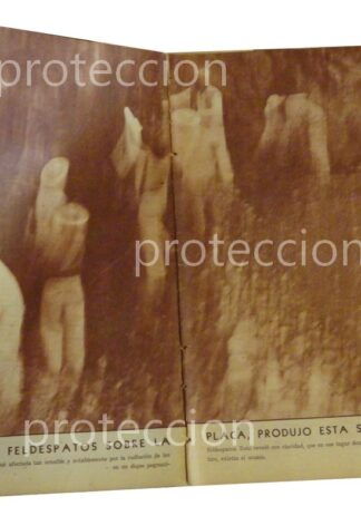 AFICHE ANTIGUO WALTER REUTER Y SUS FOTOS RADIOACTIVAS OAXACA 1956