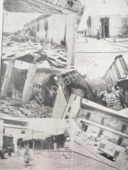 CARTEL ANTIGUO ORIGINAL DE INCENDIO EN LA EMPACADORA NACIONAL 1898 SAN LAZARO D.F. - Image 6