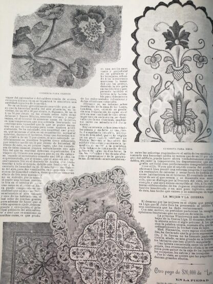 GACETA ANTIGUA. " PAGINAS DE LA MODA " 1898 /13 - Image 4