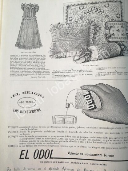 GACETA ANTIGUA. " PAGINAS DE LA MODA " 1898 /17 - Image 3