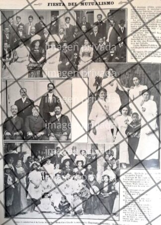 AFICHE ANTIGUO SINDICATO DE BUROCRATAS DEL ESTADO 1911