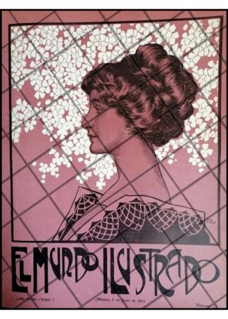 PORTADA ANTIGUA ART NOUVEAO 1911. DE RAFAEL LILLO