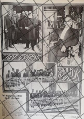 AFICHE ANTIGUO. EMILIO VAZQUEZ GOMEZ TOMA POSESION 1911