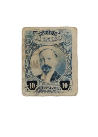 ESTAMPILLA POSTAL ANTIGUA. FRANCISCO I MADERO. 1917 -614 A73