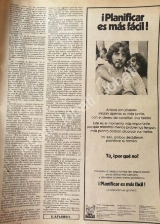 CARTEL ANTIGUO ORIGINAL DE PUBLICIDAD DEL IMSS 1981 /47