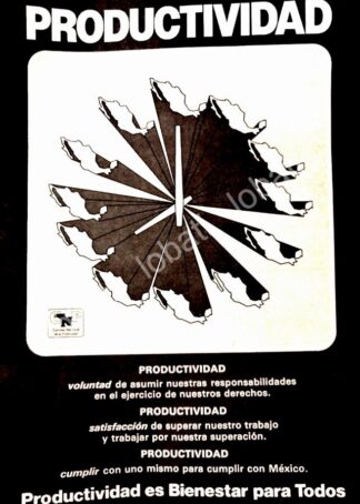 CARTEL ANTIGUO ORIGINAL DE CONSEJO NACIONAL DE LA PUBLICIDAD 1982 /36