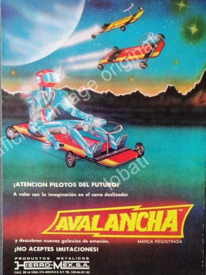 CARTEL ANTIGUO ORIGINAL DE SET DE 6 JUGUETES CLASICOS DE LOS 1970s 80s - Image 3