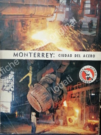CARTEL ANTIGUO ORIGINAL DE 3 CARTELES CIA. FUNDIDORA MONTERREY 1950s - Image 4