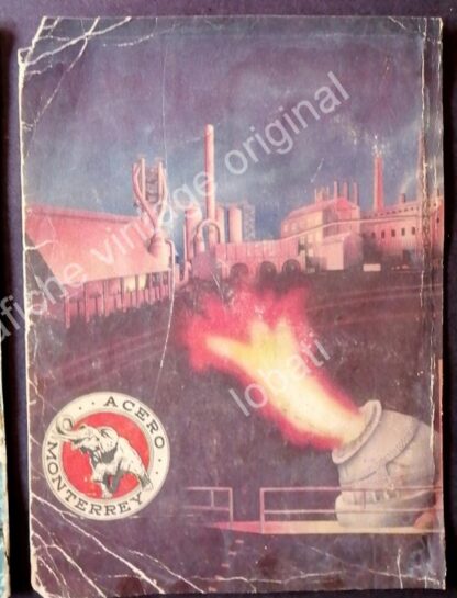 CARTEL ANTIGUO ORIGINAL DE 3 CARTELES CIA. FUNDIDORA MONTERREY 1950s - Image 2