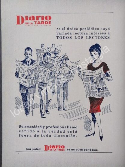 CARTEL ANTIGUO ORIGINAL DE SET DE 7 AFICHES PERIODICOS DE MONTERREY 1940s-60s - Image 6