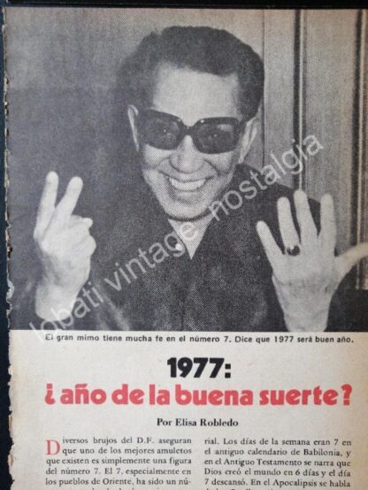 CARTEL ANTIGUO ORIGINAL DE CANTINFLAS Y TARJETA CARNET 1979 /3 AFICHES /FEP - Image 5
