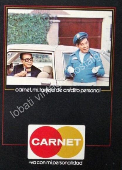 CARTEL ANTIGUO ORIGINAL DE CANTINFLAS Y TARJETA CARNET 1979 /3 AFICHES /FEP - Image 2