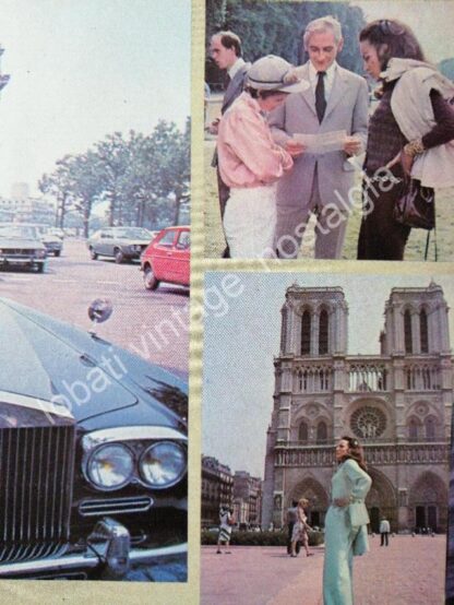 CARTEL ANTIGUO ORIGINAL DE MARIA FELIX EN PARIS 1976 - Image 2