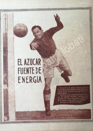 CARTEL ANTIGUO ORIGINAL DE CAMPAÑA NACIONAL DE CONSUMO DE AZUCAR 1955 / 387