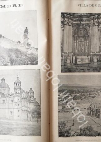 CARTEL ANTIGUO ORIGINAL DE LA VILLA DE GUADALUPE HIDALGO DIC. 1894 /RLG