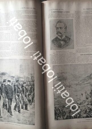 CARTEL ANTIGUO ORIGINAL DE EL CASO DREYFUS 1895 (ALFRED DREYFUS) DEGRADACION Y PRISION / MLT