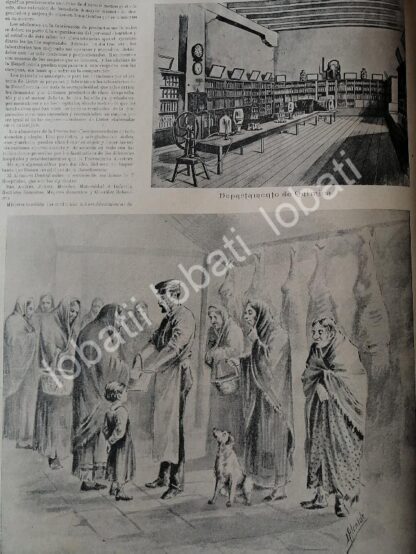 CARTEL ANTIGUO ORIGINAL DE LA BENEFICIENCIA PUBLICA EN MEXICO 1895 - Image 3