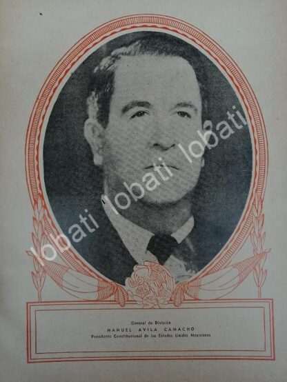 CARTEL ANTIGUO ORIGINAL DE LIBRETO DE INSTRUCCIONES, MEXICO EN GUERRA 1943 /SEGUNDA GUERRA MUNDIAL - Image 5