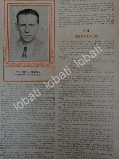 CARTEL ANTIGUO ORIGINAL DE LIBRETO DE INSTRUCCIONES, MEXICO EN GUERRA 1943 /SEGUNDA GUERRA MUNDIAL - Image 11