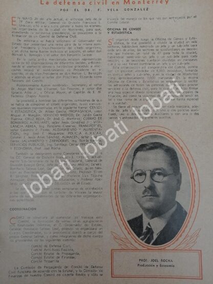 CARTEL ANTIGUO ORIGINAL DE LIBRETO DE INSTRUCCIONES, MEXICO EN GUERRA 1943 /SEGUNDA GUERRA MUNDIAL - Image 12