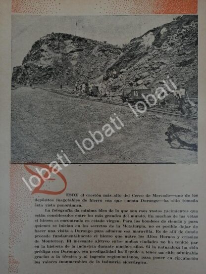 CARTEL ANTIGUO ORIGINAL DE 15 AFICHES DE LA FUNDIDORA MONTERREY 1943 - Image 2