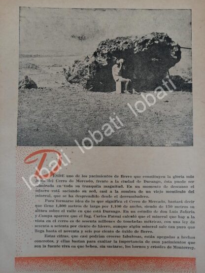 CARTEL ANTIGUO ORIGINAL DE 15 AFICHES DE LA FUNDIDORA MONTERREY 1943 - Image 5