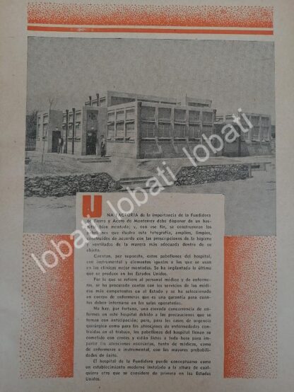 CARTEL ANTIGUO ORIGINAL DE 15 AFICHES DE LA FUNDIDORA MONTERREY 1943 - Image 15