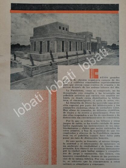 CARTEL ANTIGUO ORIGINAL DE 15 AFICHES DE LA FUNDIDORA MONTERREY 1943 - Image 16