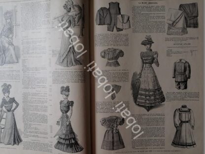 GACETA ANTIGUA 1898. " PAGINAS DE LA MODA " /26 - Image 2