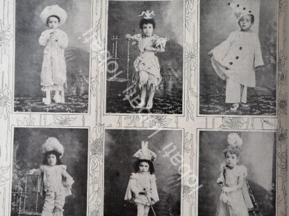 CARTEL ANTIGUO ORIGINAL DE NIÑOS DEL COLEGIO DE LAS SEÑORITAS SALGADO EN OAXACA 1898 / LDM ESCUELAS - Image 2