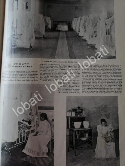 CARTEL ANTIGUO ORIGINAL DE BAILE DEL COLEGIO DE LAS SEÑORITAS SALGADO EN OAXACA 1898 / LDM ESCUELAS - Image 5