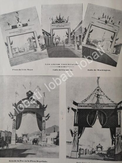 CARTEL ANTIGUO ORIGINAL DE PORFIRIO DIAZ EN MONTERREY DIC. 1898 /LDM - Image 3