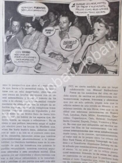 CARTEL ANTIGUO ORIGINAL DE RARA MINI NOVELA DE CARLOS FUENTES, LO QUE LA MAFIA SE LLEVO - Image 2