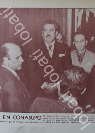 CARTEL ANTIGUO ORIGINAL DE CARLOS BERMUDEZ LIMON Y OTROS 1972