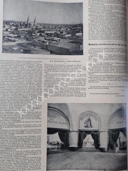 NOTA DE PRENSA 1896 FIESTAS PRESIDENCIALES EN JALISCO - Image 4