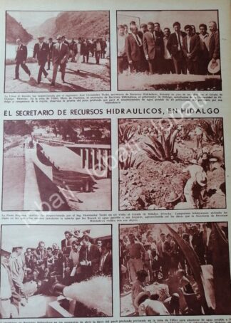 AFICHE RETRO. JOSE HERNANDEZ TERAN EN HIDALGO 1968