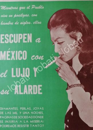AFICHE RETRO DURA CRITICA AMARIA FELIX POR CLASISTA 1969